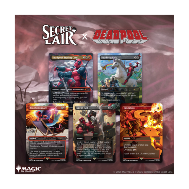 MTG: Secret Lair x Marvel's Deadpool - nonfoil (englisch)