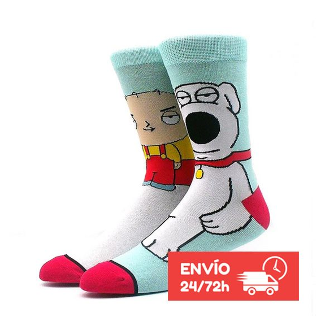 Calcetines Padre de Familia - Stewie y Brian