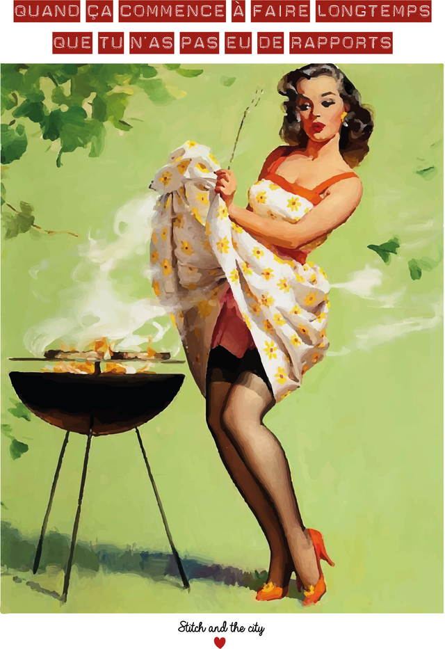 Carte Quand ça fait longtemps que tu n&#039;as pas eu de rapports 