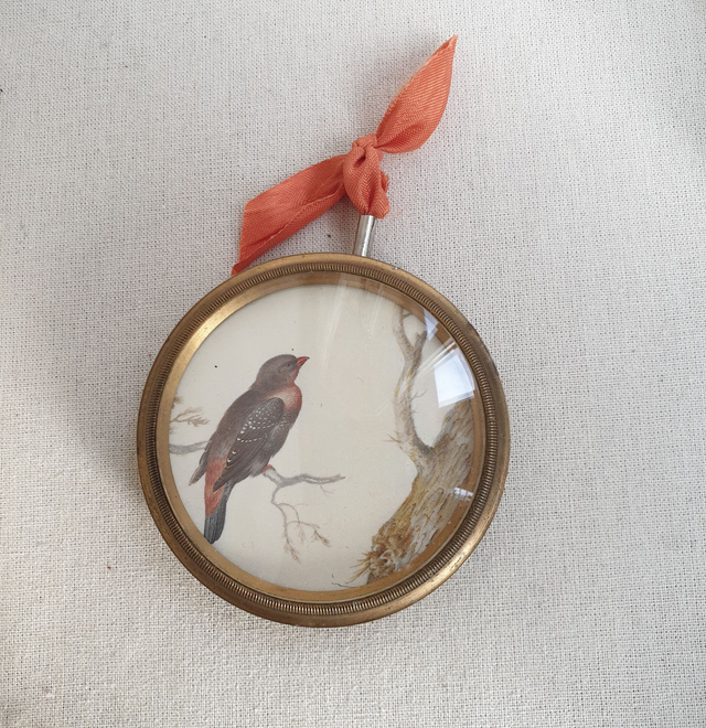 Rêve d'oiseau - petit médaillon