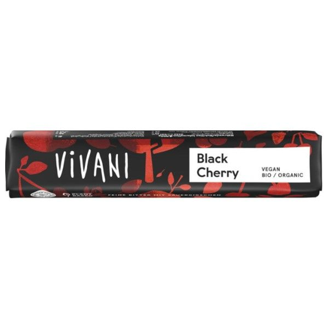 Vivani Schokoriegel Black Cherry 35g 