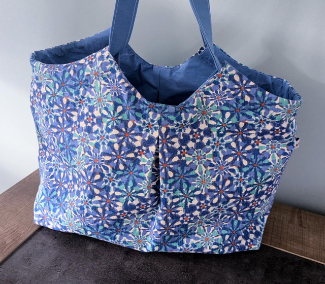 Sac panier mosaïque