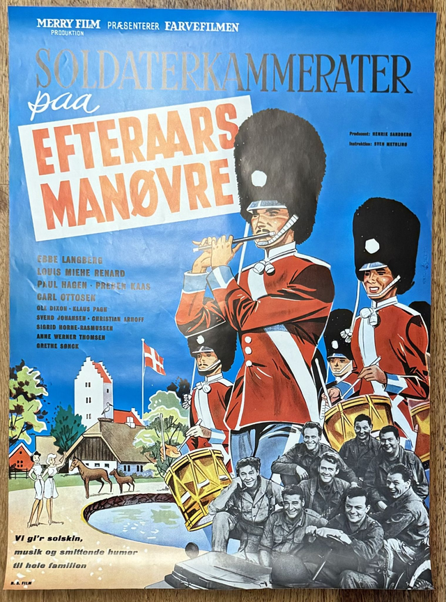 Soldaterkammerater Paa Efterårs Manøvre 