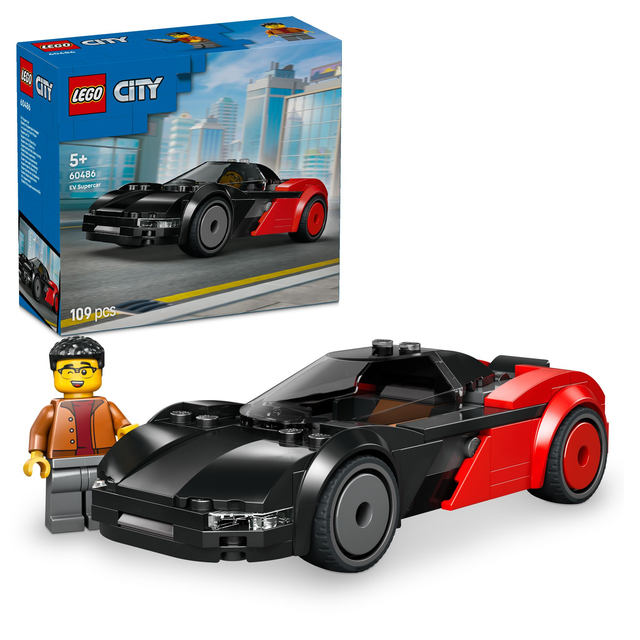 LEGO 60486 City Elektro-Supersportwagen