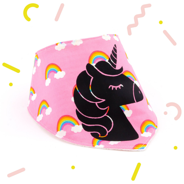 Bavoir bandana RAINBOW
