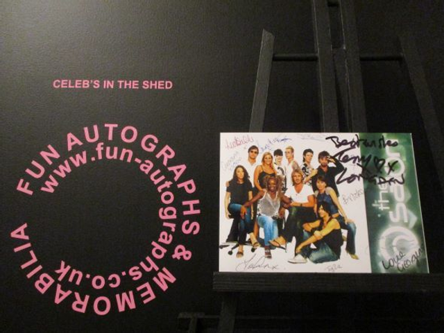 Georgina Hampshire &amp; Terry Longden Authentic Autographed 7x5 Photograph