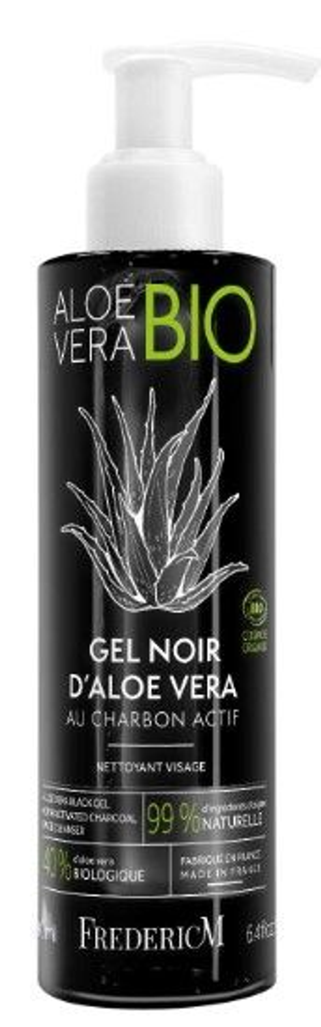 GEL NOIR D'ALOE VERA AU CHARBON