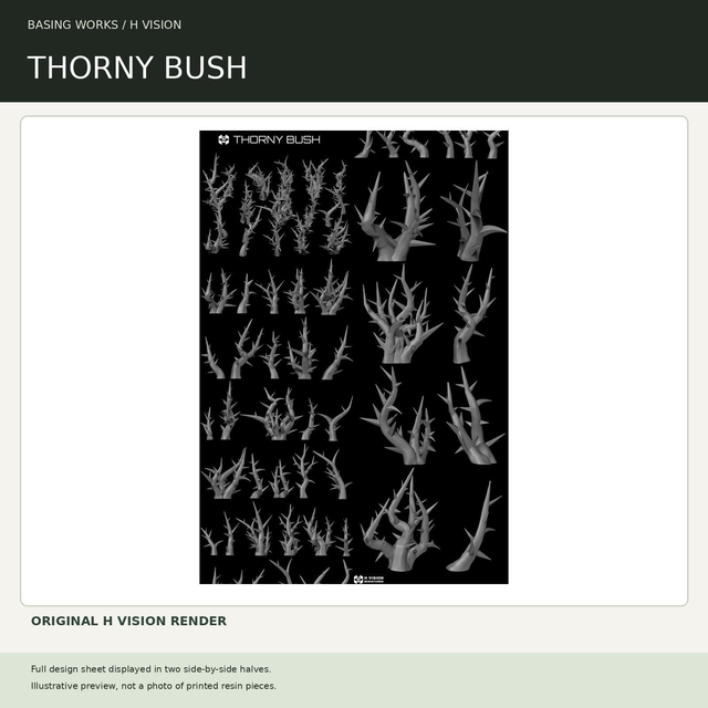 H Vision - Thorny Bush