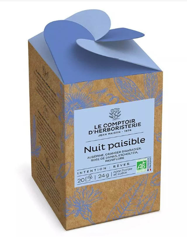 Tisane infusette NUIT PAISIBLE bio