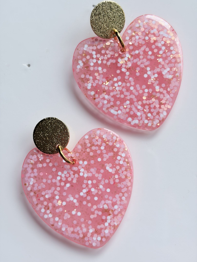 KISS'KISS rose aux éclats dorés