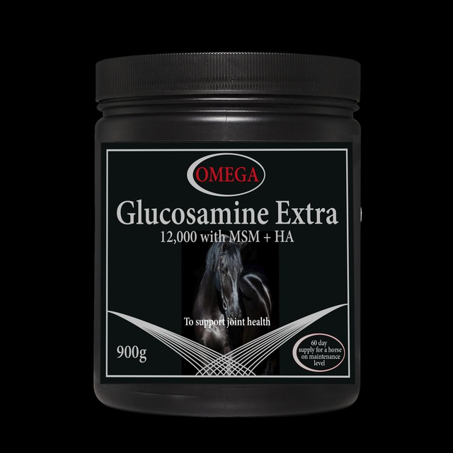Omega Equine Glucosamine Extra 12,000 MSM &amp; HA Joint Mobility Support Supplement
