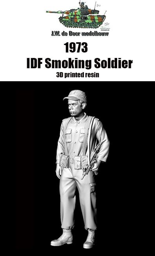 1/35 1973 IDF Smoking Soldier