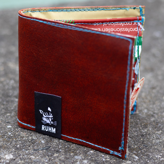 Geldbörse 6-9 Karten und Bargeld (Recycled/Made in Feldkirch)