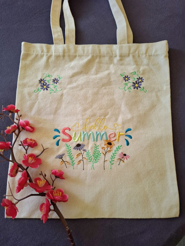 Sac a main en toile