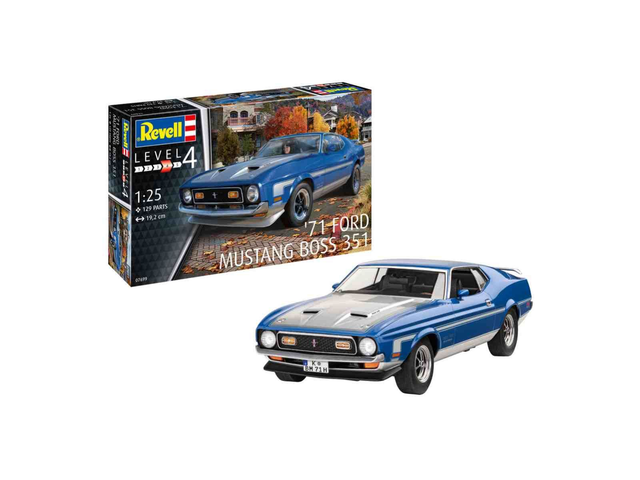 mustang boss 351 revell 07699 1/25