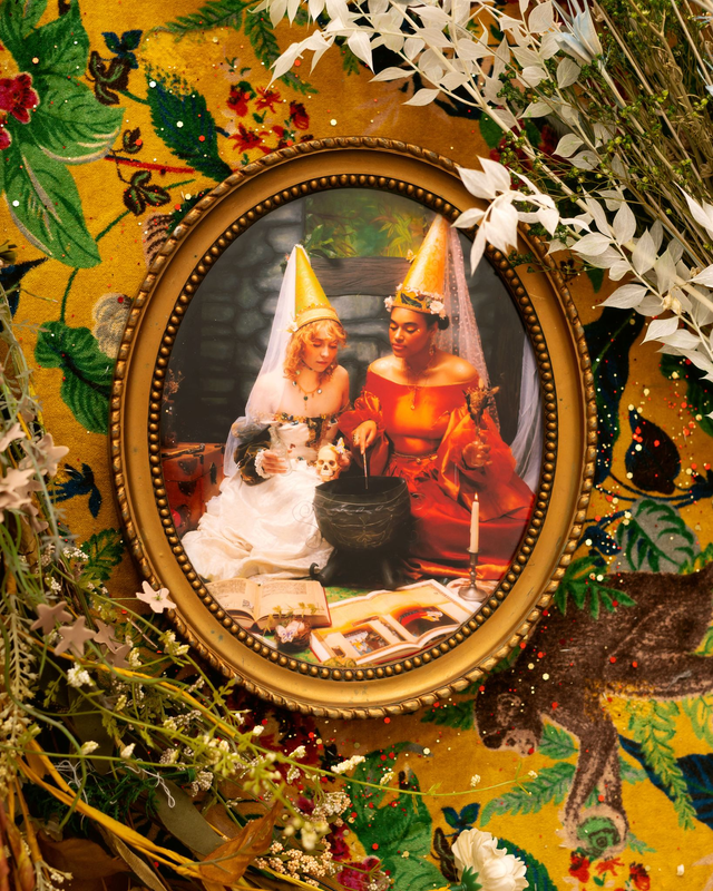 Tirage "Le Sortilège" encadré