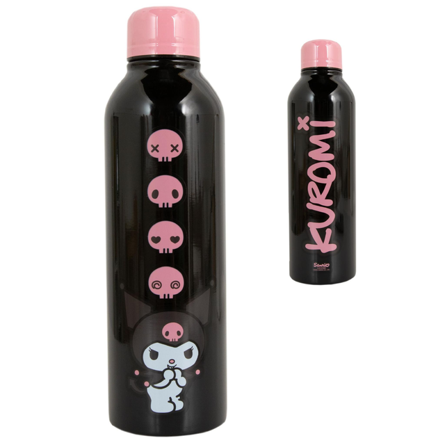 Hello Kitty: Kuromi Steel Water Bottle 