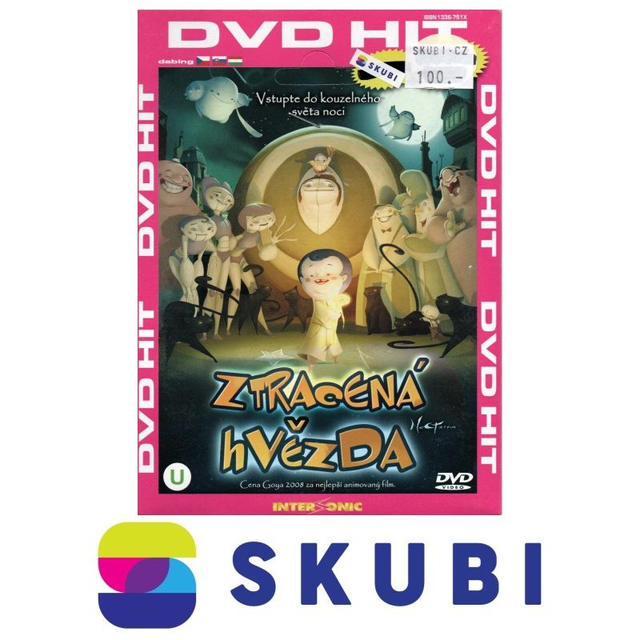 DVD Ztracená hvězda - vstupte do kouzelného světa noci