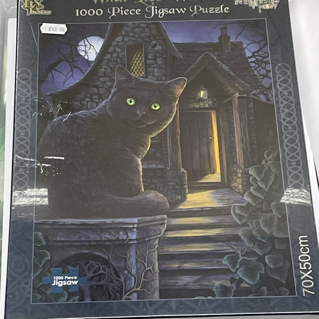 Lisa Parker Jigsaw Puzzle - What Lies Within Cat