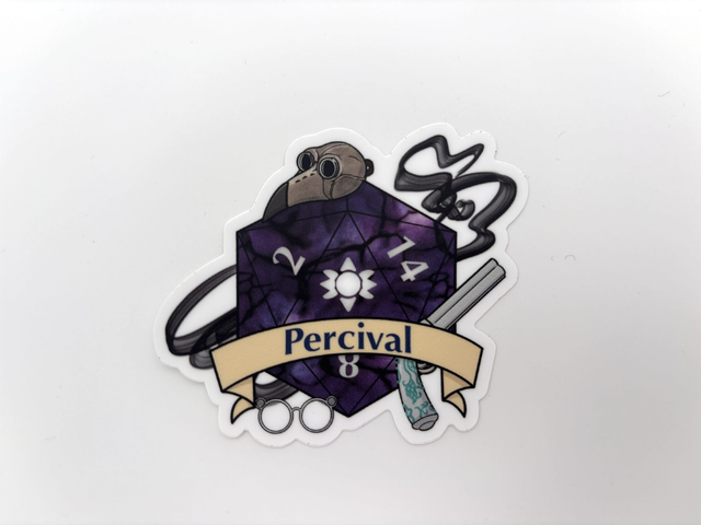 Dice Machina - Percy inspired D20 