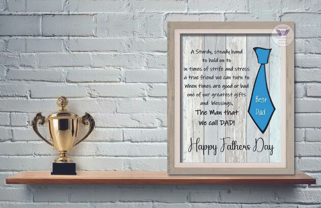 FDA01: Fathers Day Frame