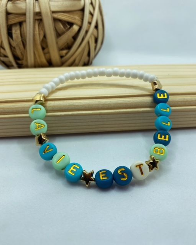 Bracelet La Vie est Belle