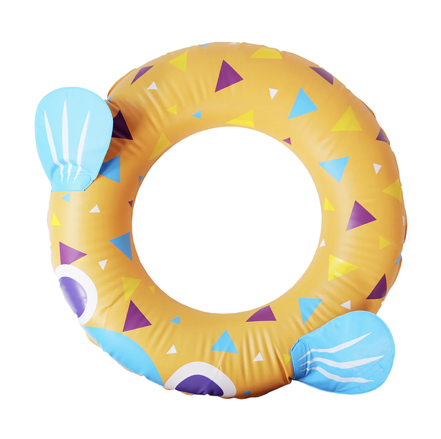 Pufferfish Swim Ring - Orange