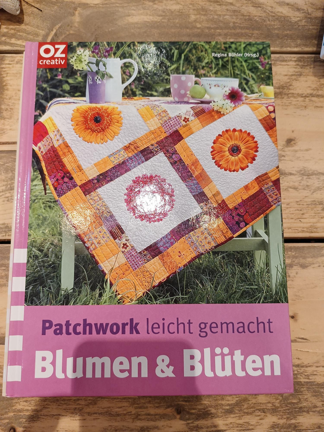 Boek: Patchwork Blumen & Blüten (Duits)