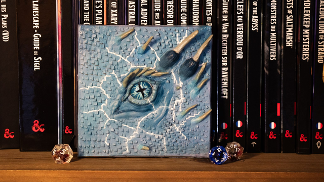 Oeil de dragon de glace [Grand format]