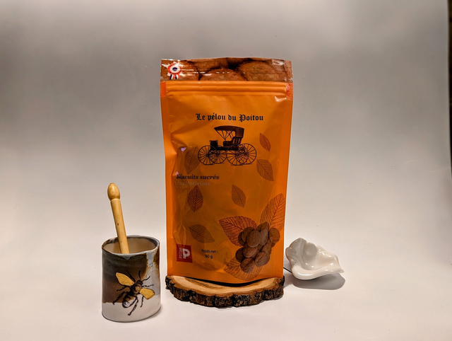 Biscuit sablé Le Pélou du Poitou Poids net : 90 g