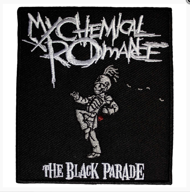 MY CHEMICAL ROMANCE STANDARD PATCH: THE BLACK PARADE COVER