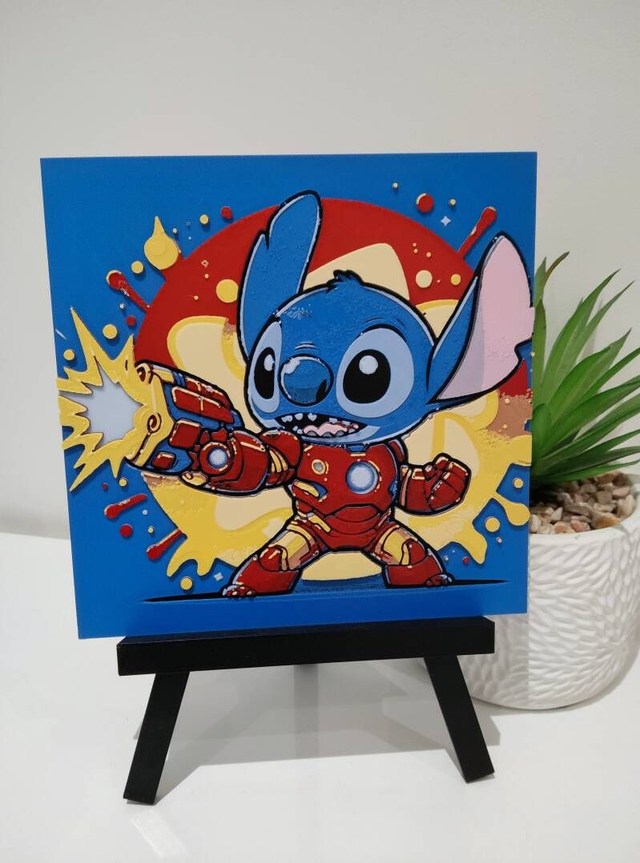  Stitch Iron Hero