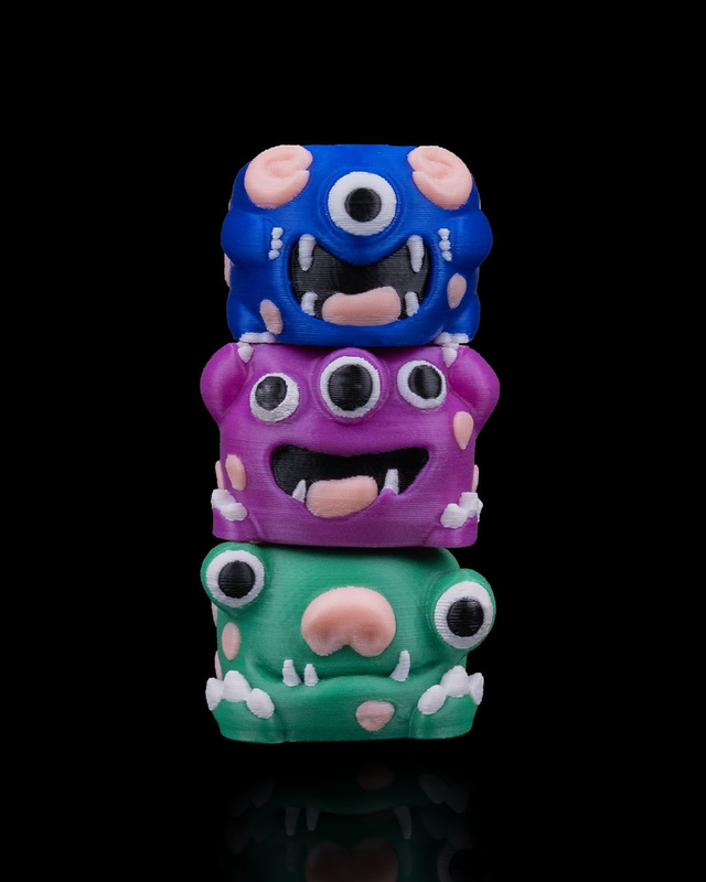 Fidget aimanté petits monstres