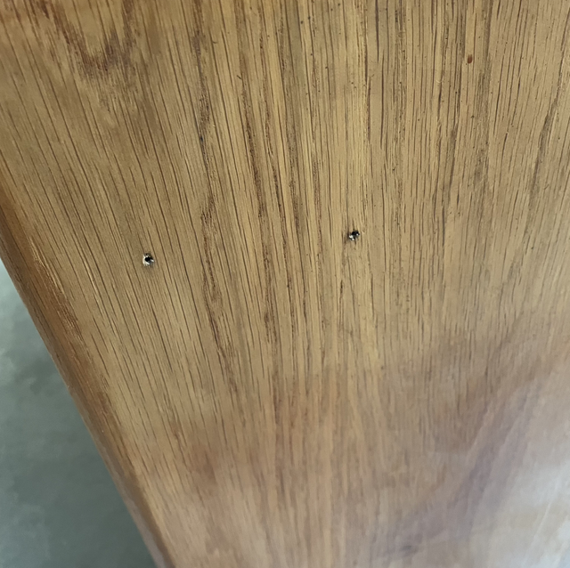 Vintage secretaire van eikenhout