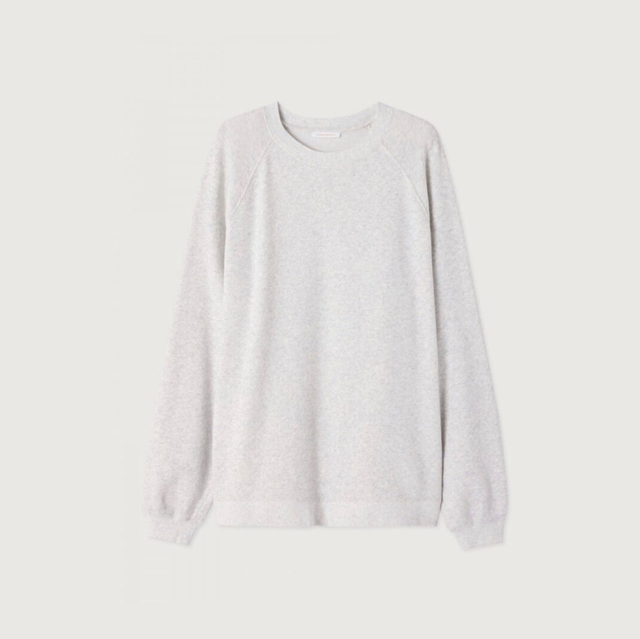 American Vintage Sweatshirt Atubay Arctic Melange