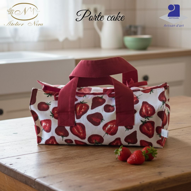 Sac de Transport Baluchon – Pour Tartes, Cakes et Gratins