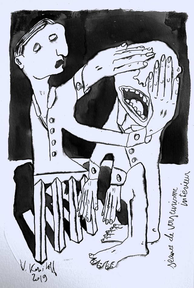 Séance de voyeurisme intérieur