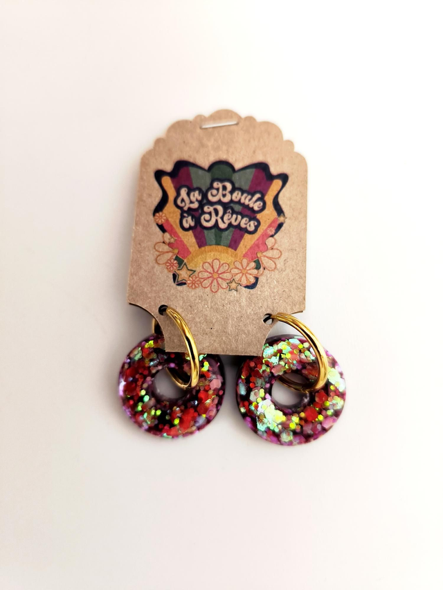 Boucles d'oreilles Magical Mystery - MM17