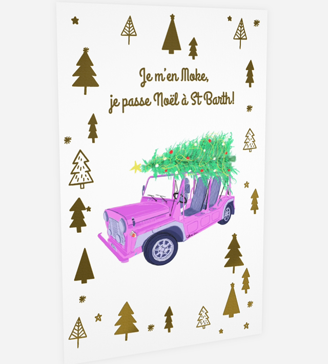 Carte de Voeux 11,8 x 18,5 cm SOLD OUT 