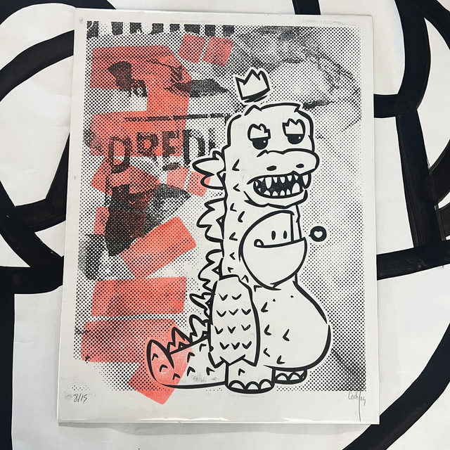 Xylo Godzi 30x40 cm sans cadre