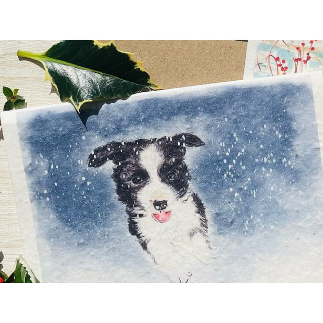 A6 Plantable Wildflower Seed Christmas Cards (Design Set 2)