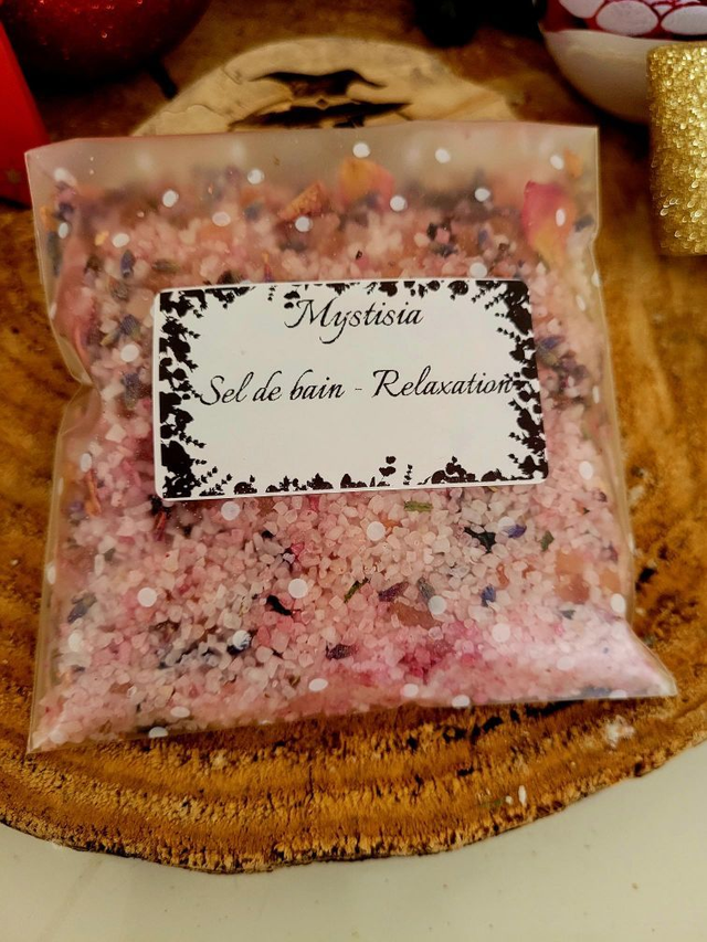 Sachet de Sel Relaxation – Rose &amp; Harmonie 