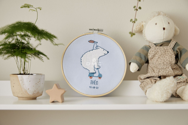 Kit DMC Ours Trotinette