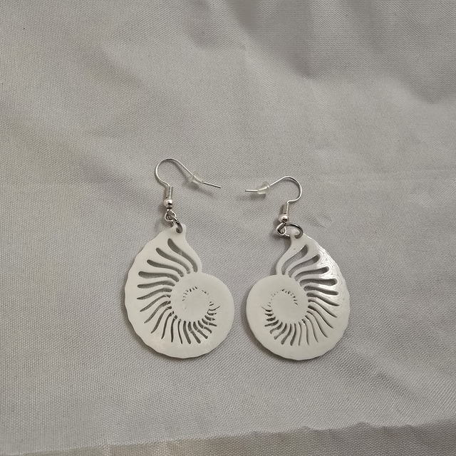 Boucles d'oreilles Nautilus