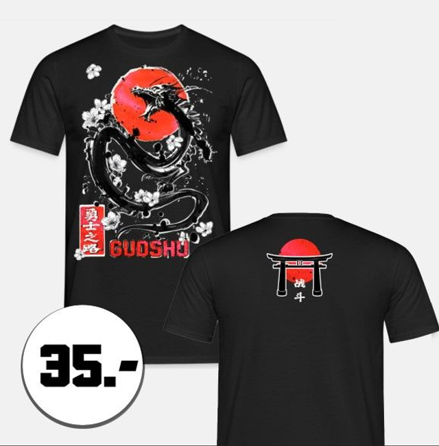 Tshirt Dragon Power black
