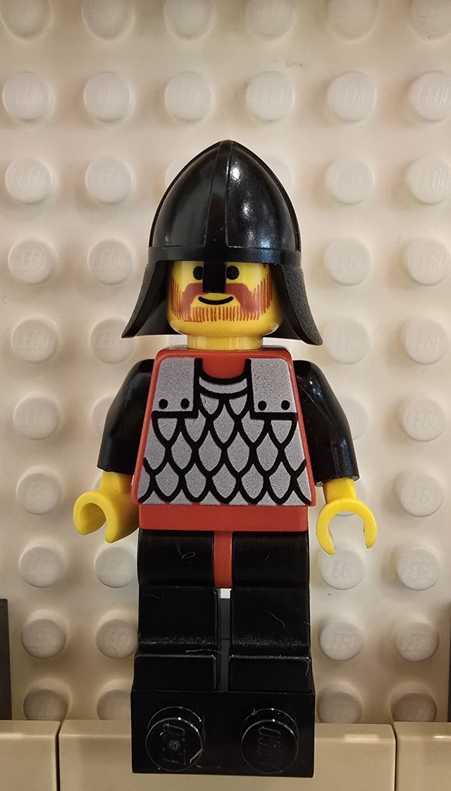 LEGO cas149 Ritter Schuppenpanzer Minifigur