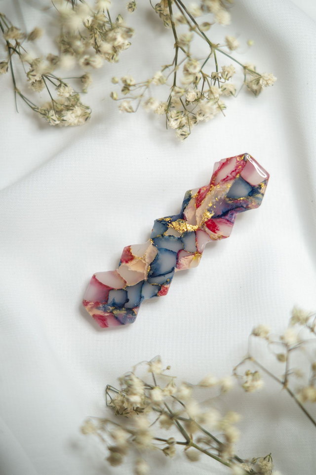 Coloris paris - Barrette zigzag