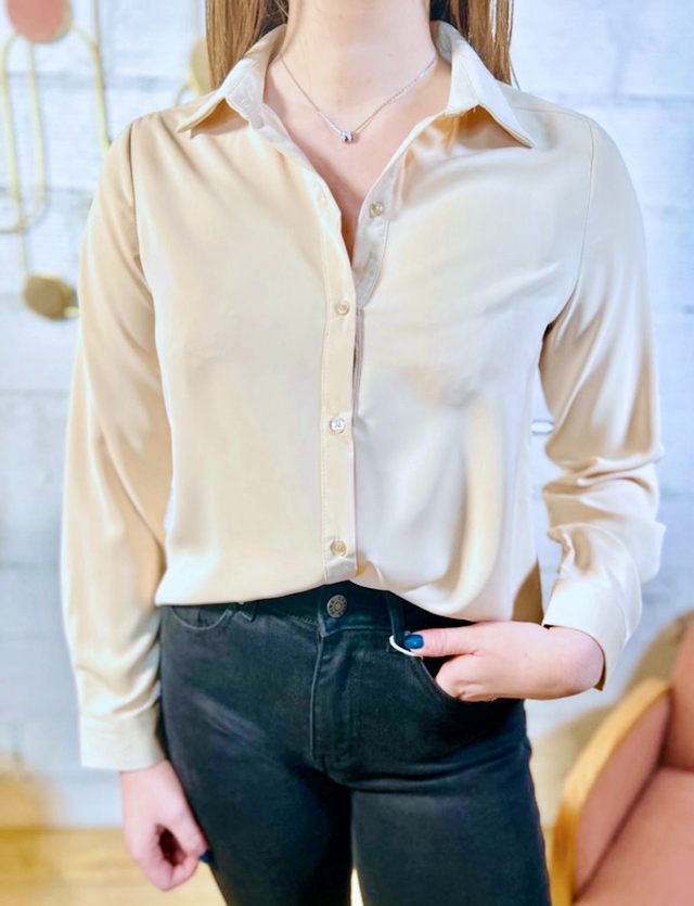 Chemise Fluide Nude Nina 