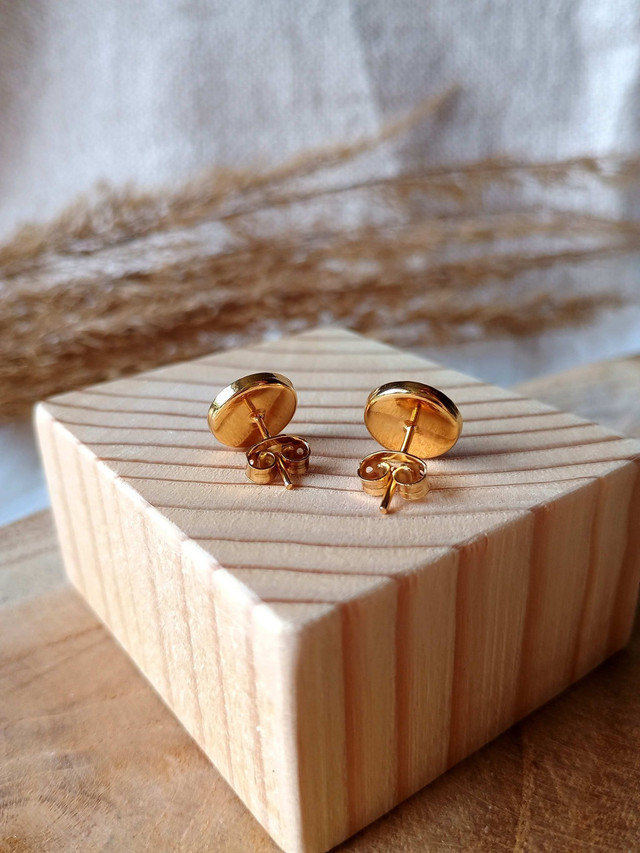 Boucles d'oreilles CLOUS Chevron