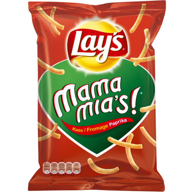 Lay&#039;s Mama Mia&#039;s! Cheese &amp; Paprika (100g)